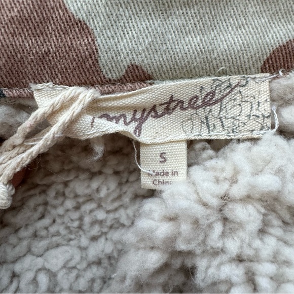 🆕 Mystree Fleece Lined Cozy Camo Jacket Sz S - Picture 8 of 10